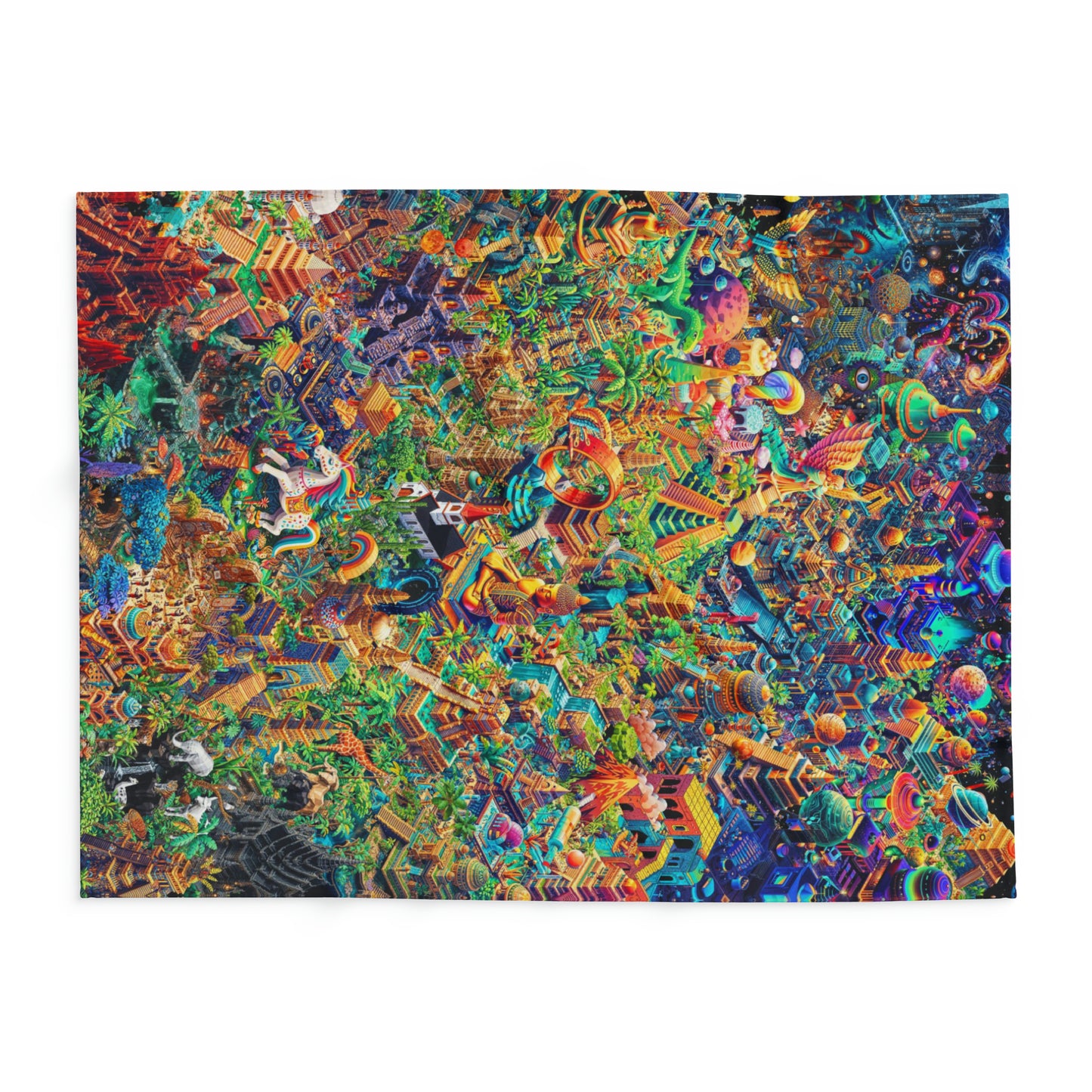 "Wild Eye Kandy" Arctic Fleece Blanket