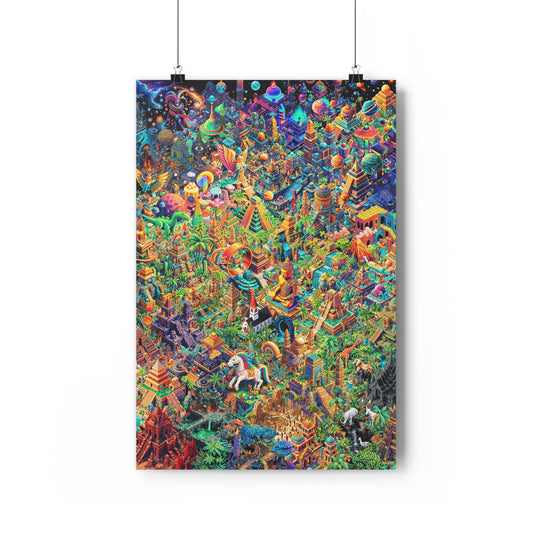 "Wild Eye Kandy" Giclée Art Print