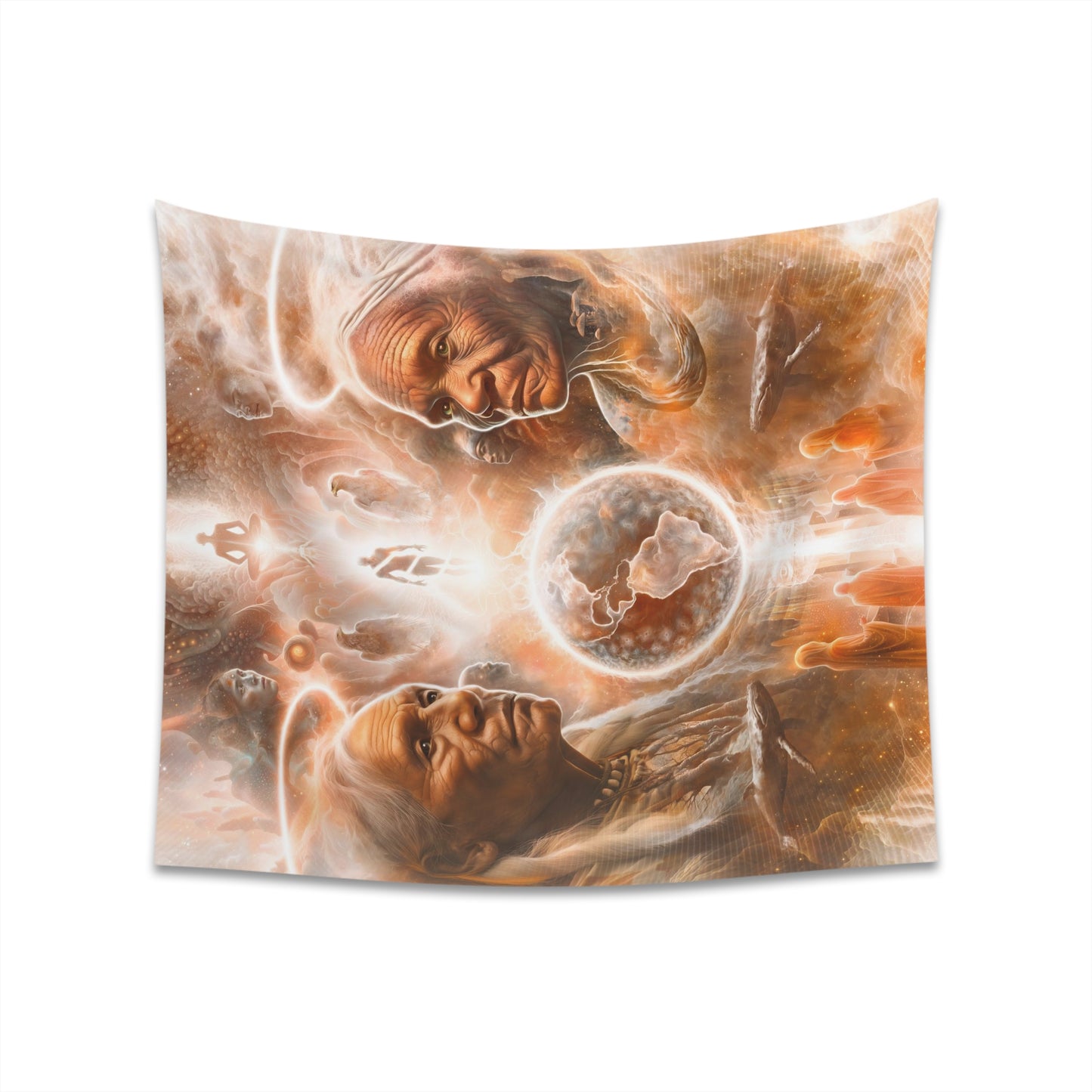 "GUARDIANS" Printed Wall Tapestry