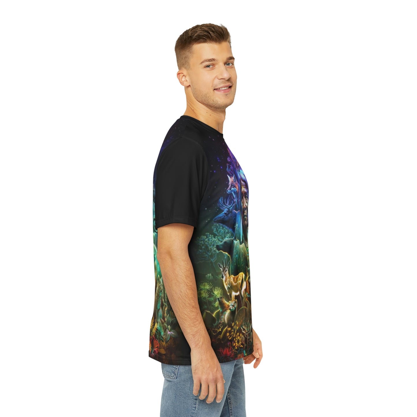 "GREAT SPIRIT" Polyester Tee (AOP)
