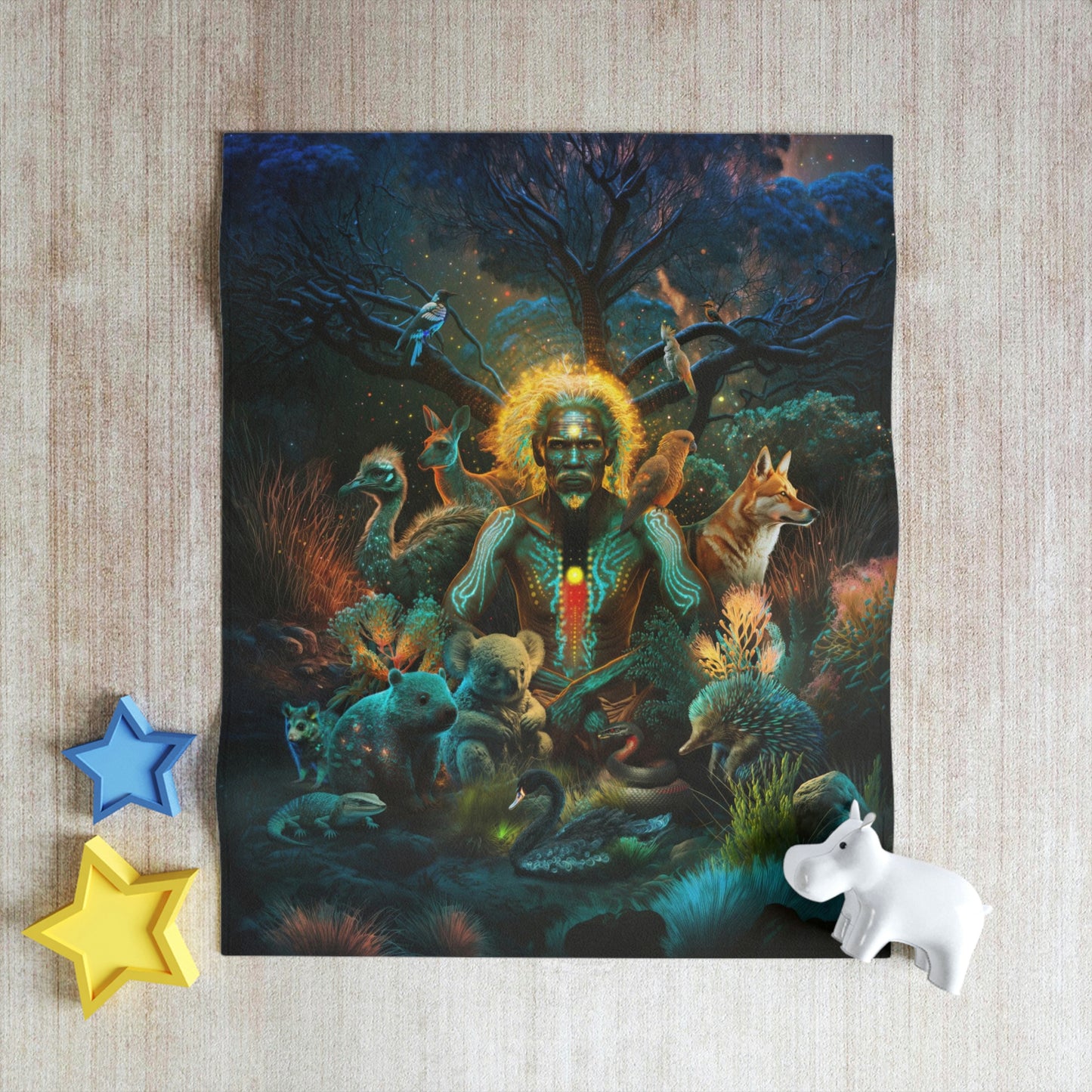 "ALWAYS DREAMING" Throw Blanket