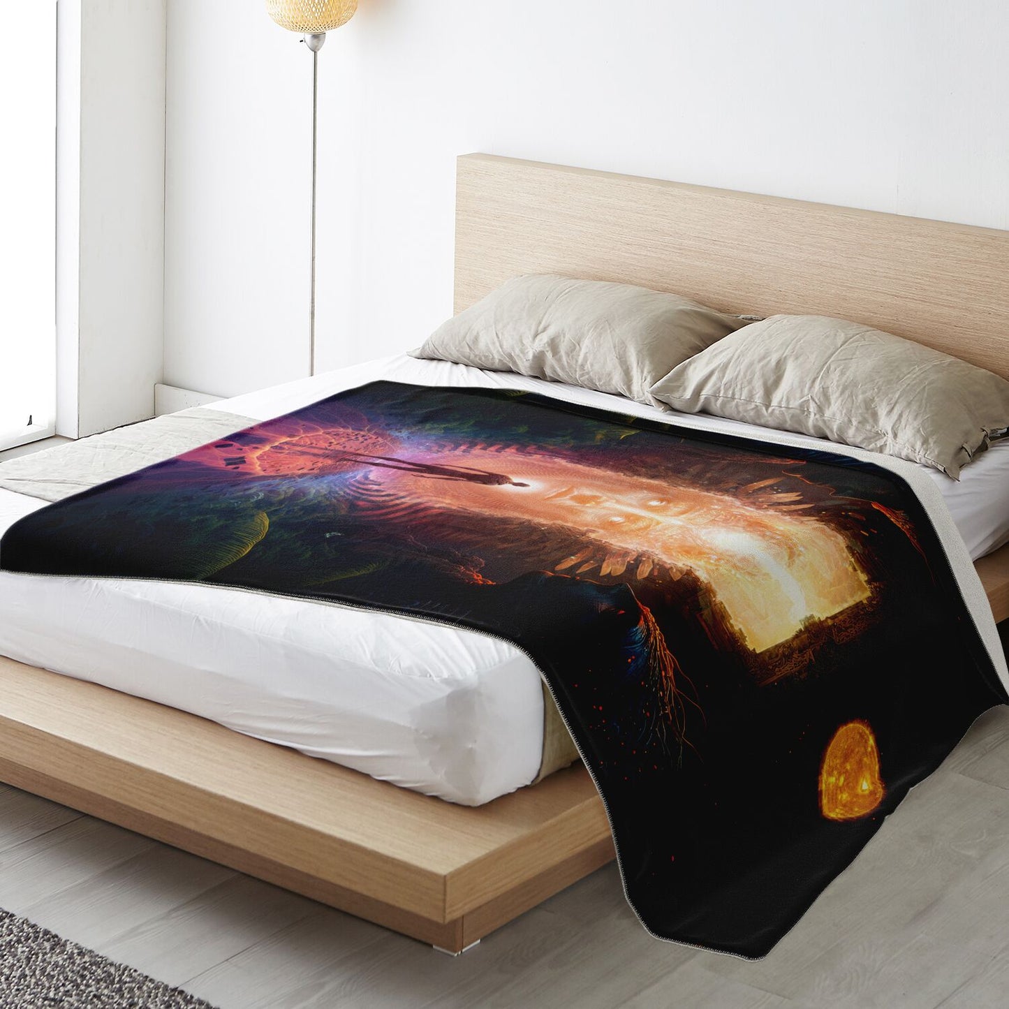 "OPENING" Premium Microfleece Blanket - AOP