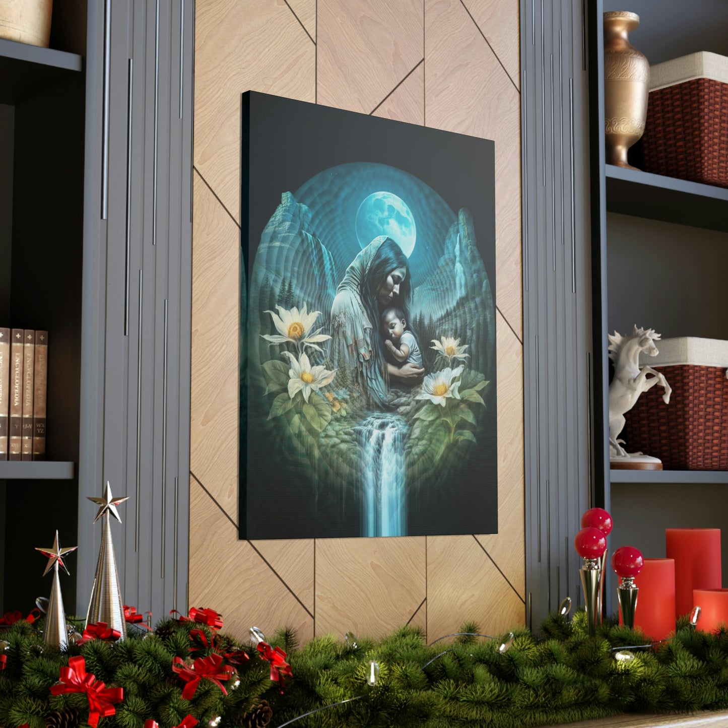 "NATURE NURTURE"" Canvas Gallery Wraps