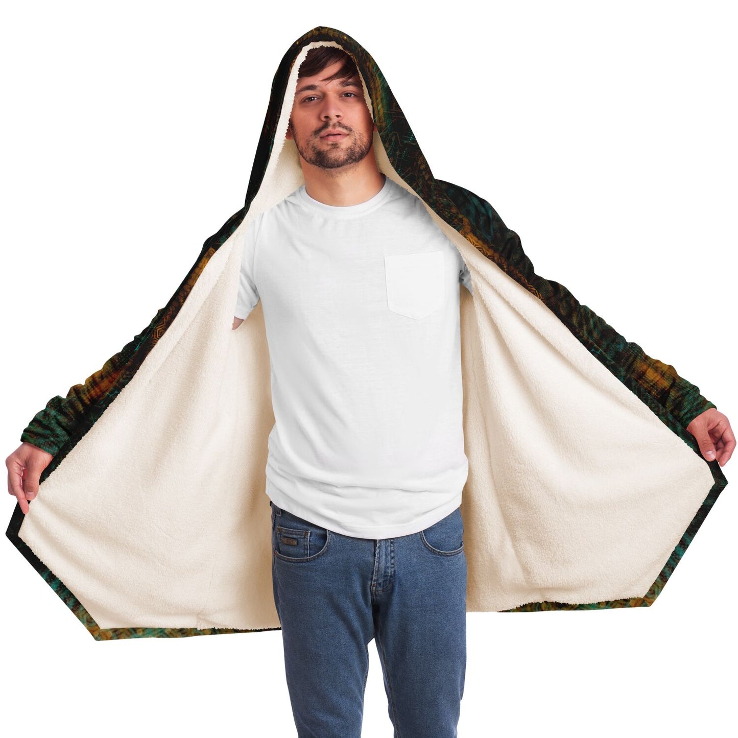 TEX 2 - Microfleece Cloak - AOP