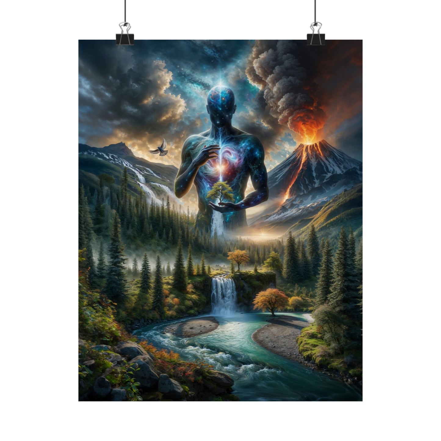 "OMNIA 2.0" Premium Matte Vertical Posters