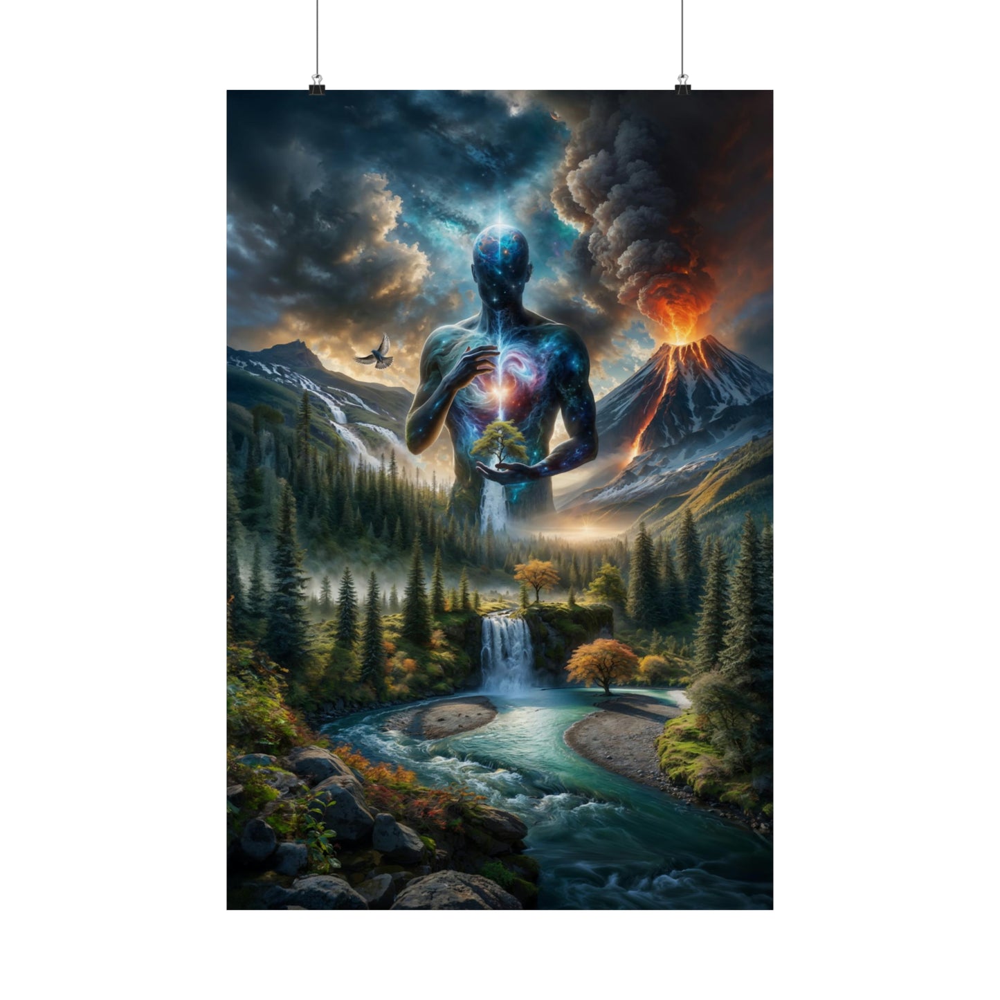 "OMNIA 2.0" Premium Matte Vertical Posters