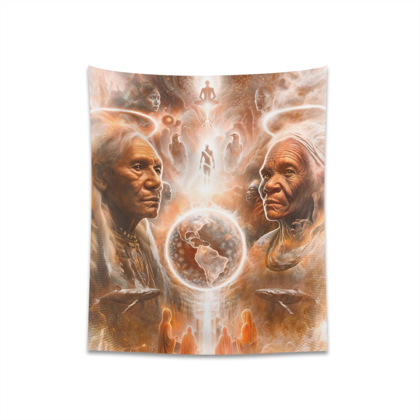 "GUARDIANS" Printed Wall Tapestry