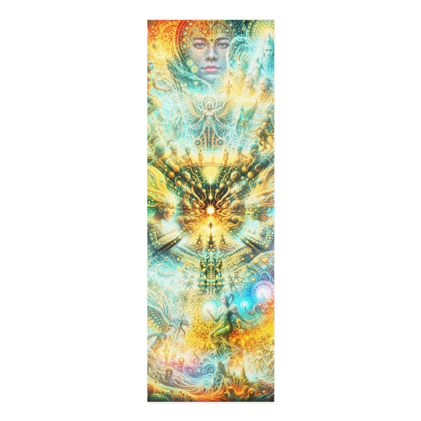 "ETERNAL INFLECTION" Foam Yoga Mat