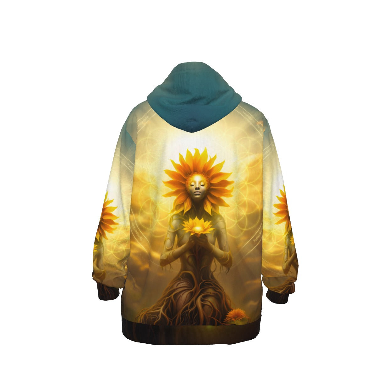 Life is a Flower - All-Over Print Unisex Pullover Hoodie | 310GSM Cotton