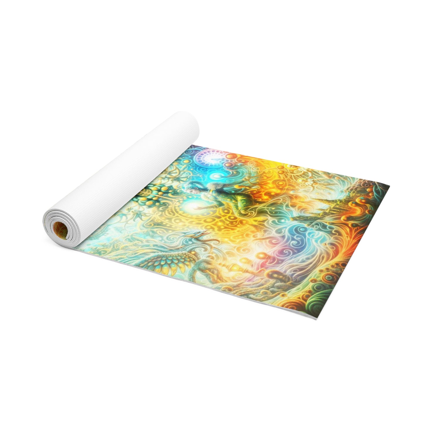 "ETERNAL INFLECTION" Foam Yoga Mat