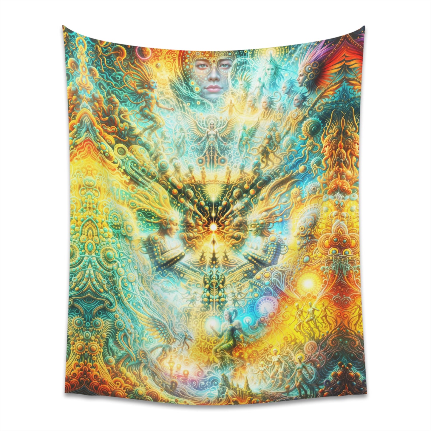 "ETERNAL INFLECTION" Printed Wall Tapestry