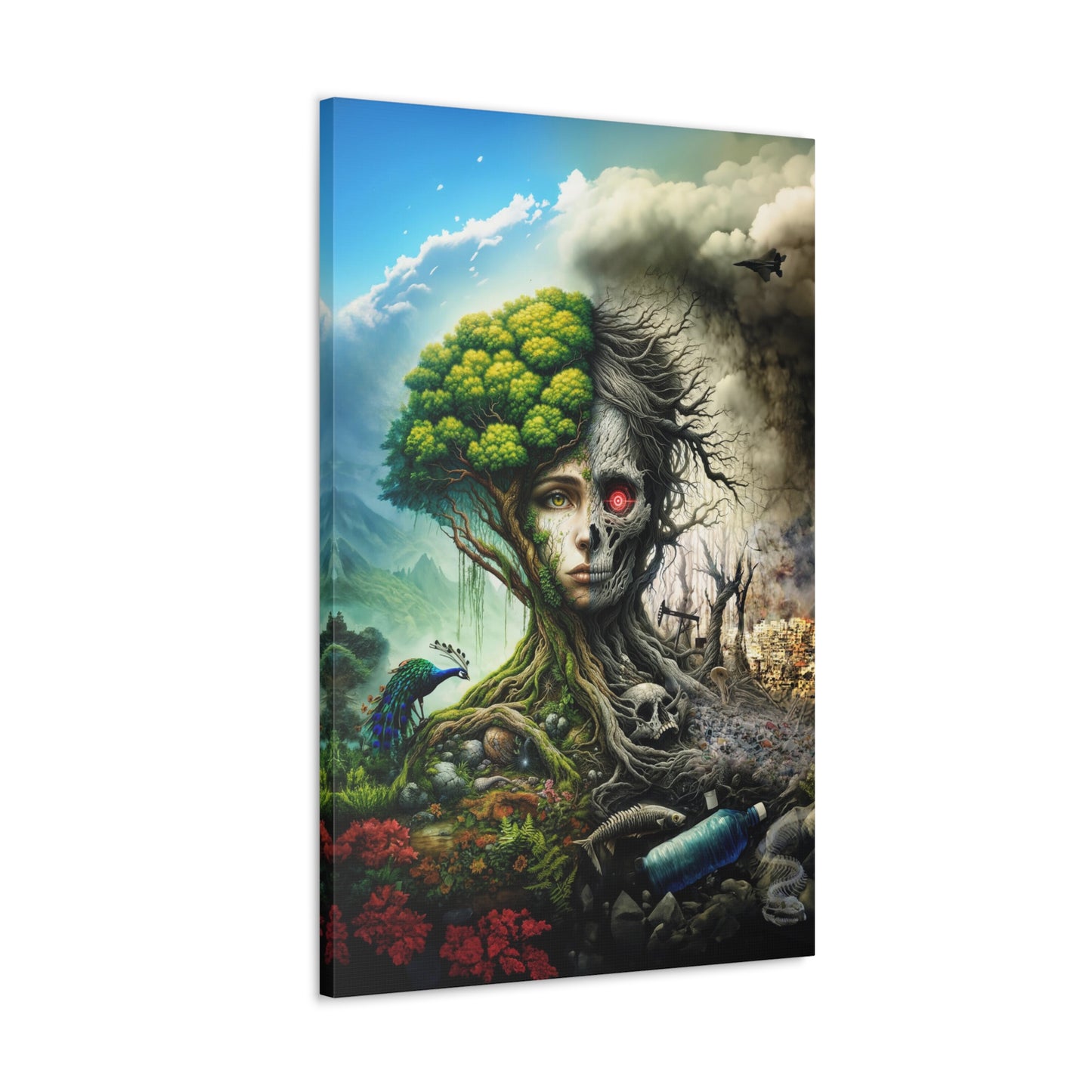 "ECO DICHOTOMY" Canvas Gallery Wraps