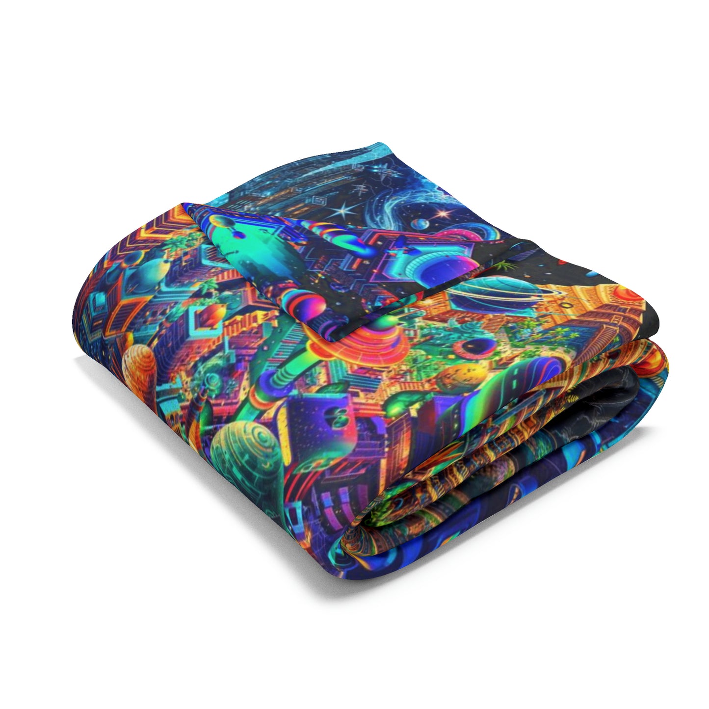 "Wild Eye Kandy" Arctic Fleece Blanket