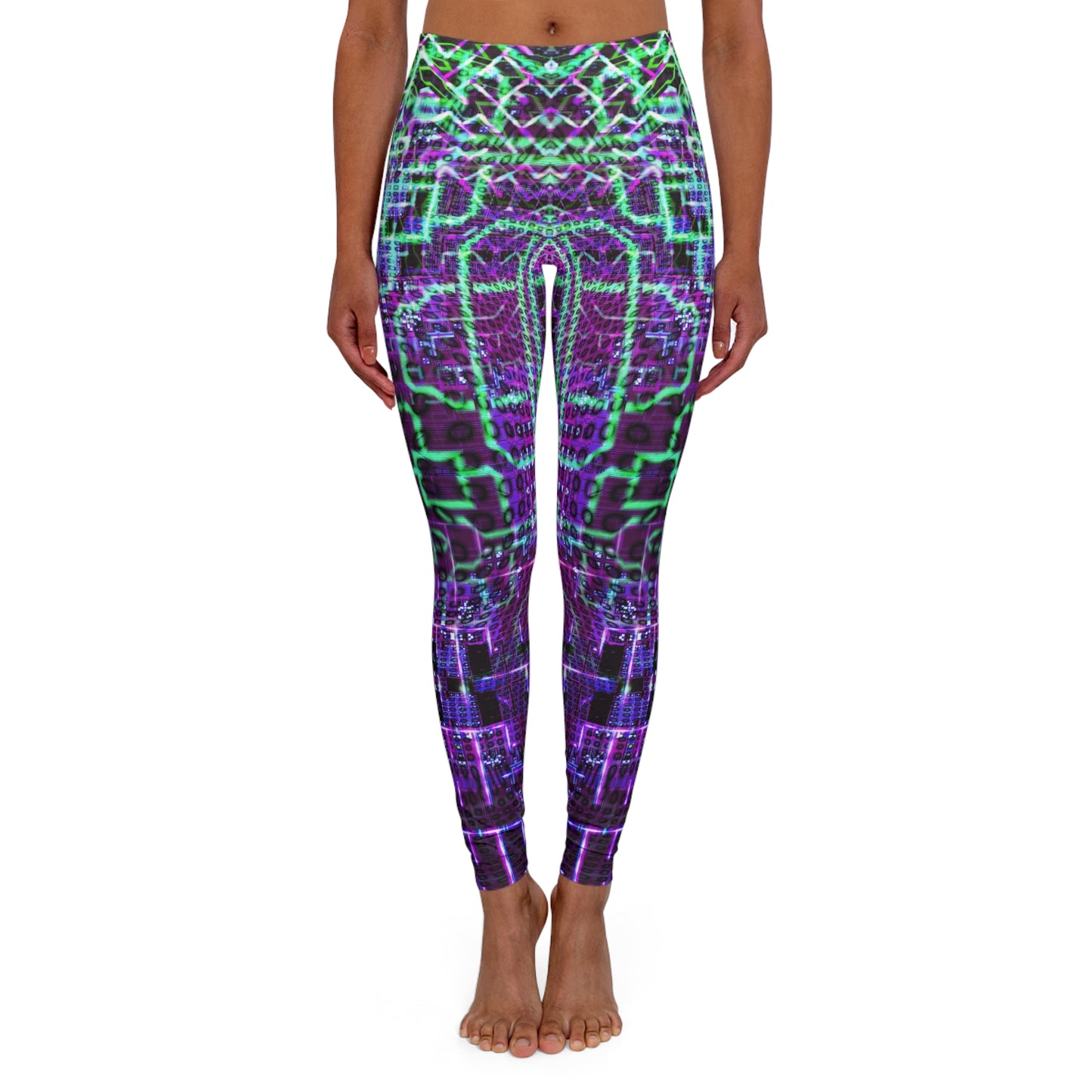 "AYATEK" Women's Casual Spandex Leggings (AOP)