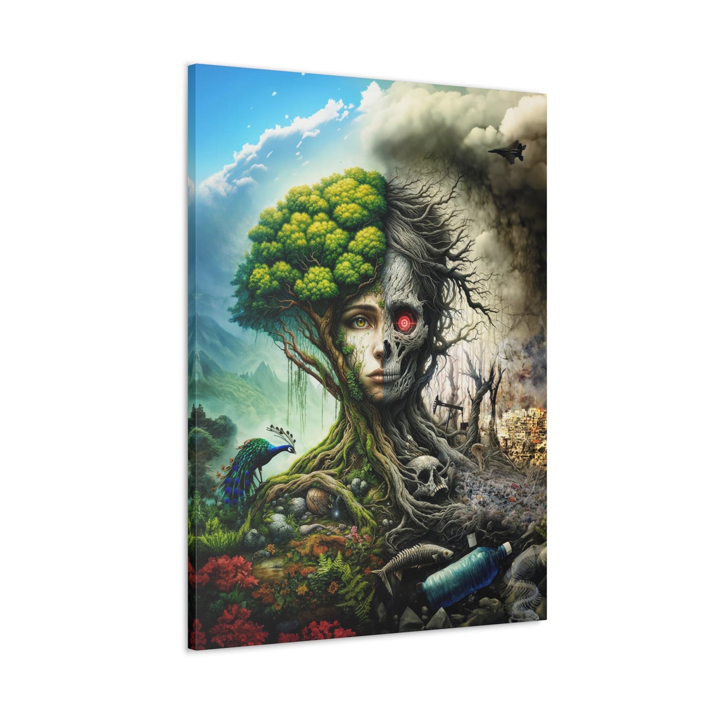 "ECO DICHOTOMY" Canvas Gallery Wraps