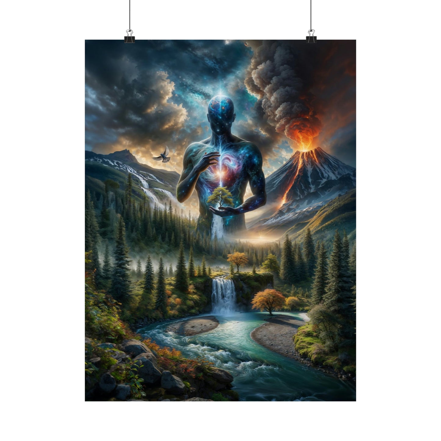 "OMNIA 2.0" Premium Matte Vertical Posters