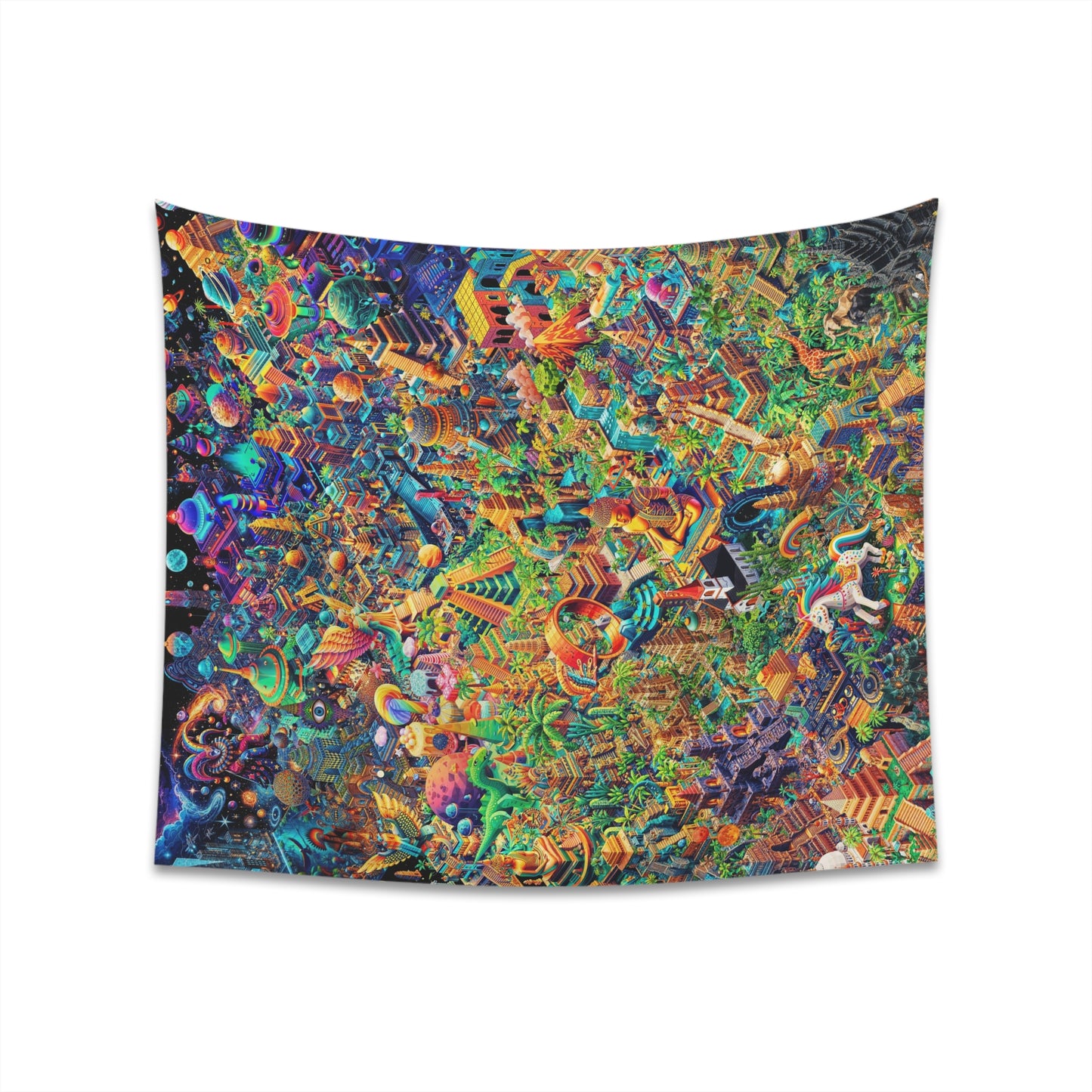 "Wild Eye Kandy" Printed Wall Tapestry