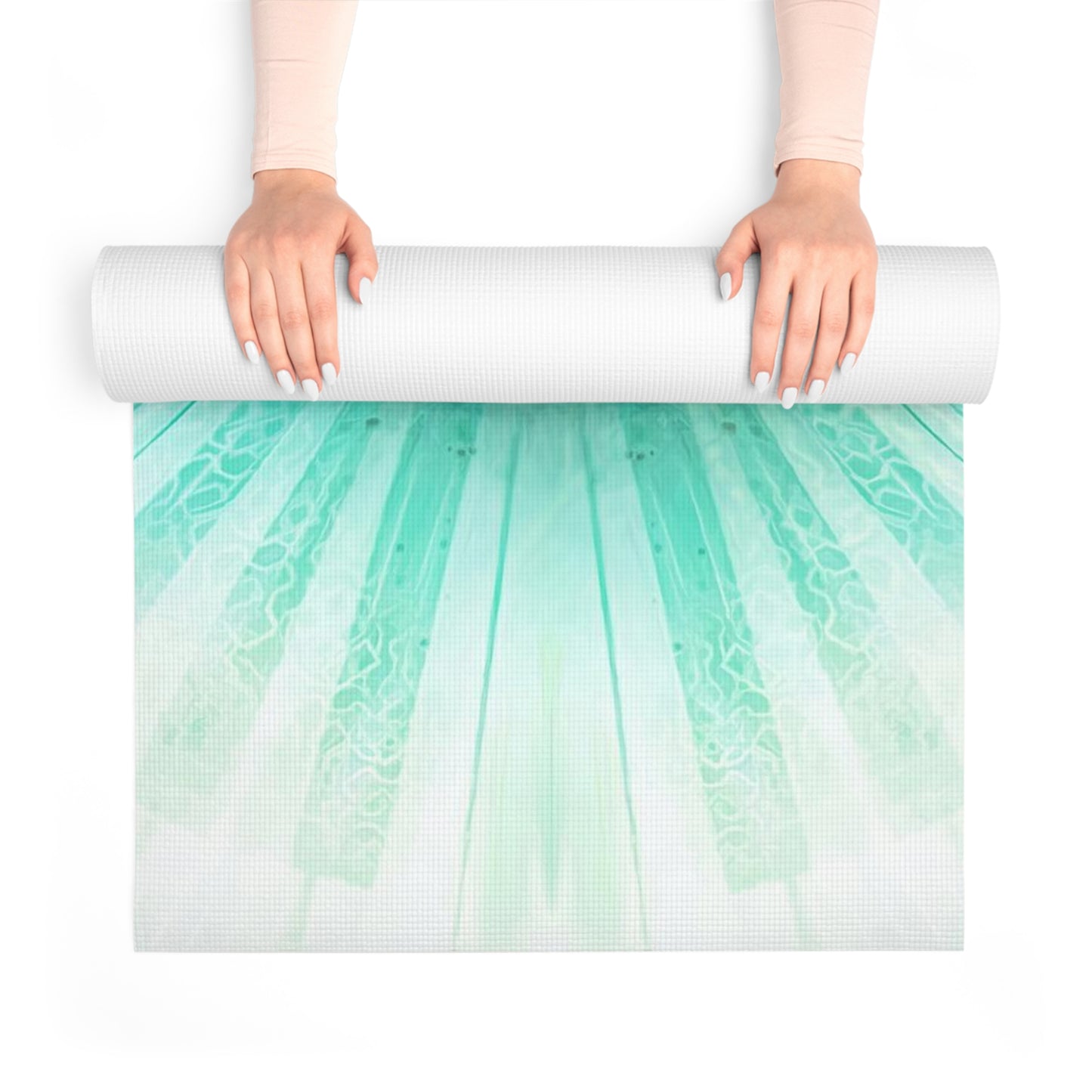 "AWAKENING AHIMSA" Foam Yoga Mat