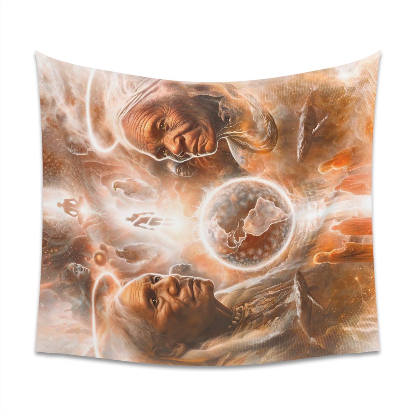 "GUARDIANS" Printed Wall Tapestry