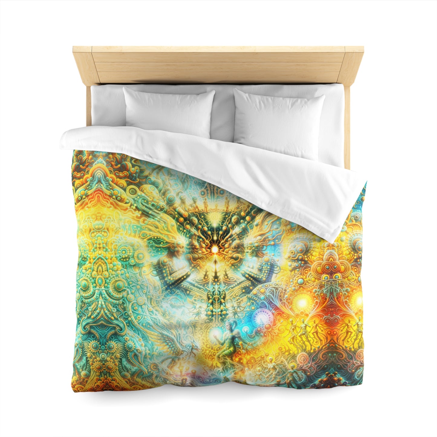 "ETERNAL INFLECTION" Microfiber Duvet Cover