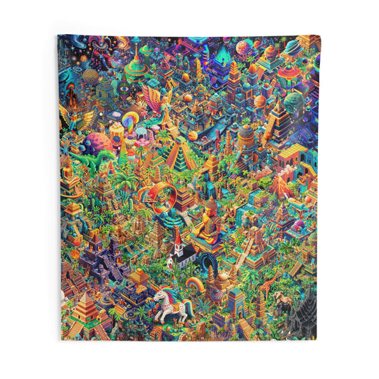 "WILD EYE KANDY" Indoor Wall Tapestries