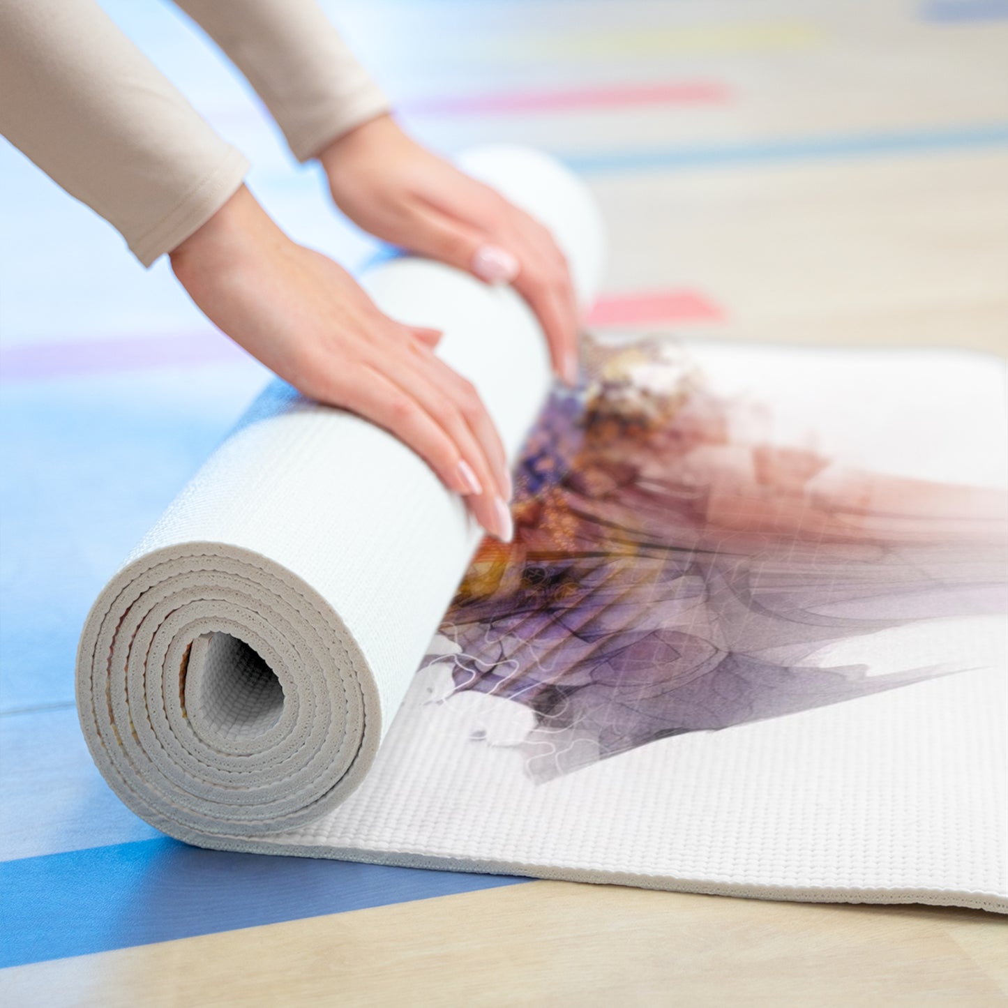 "EXPLORATORY" Foam Yoga Mat