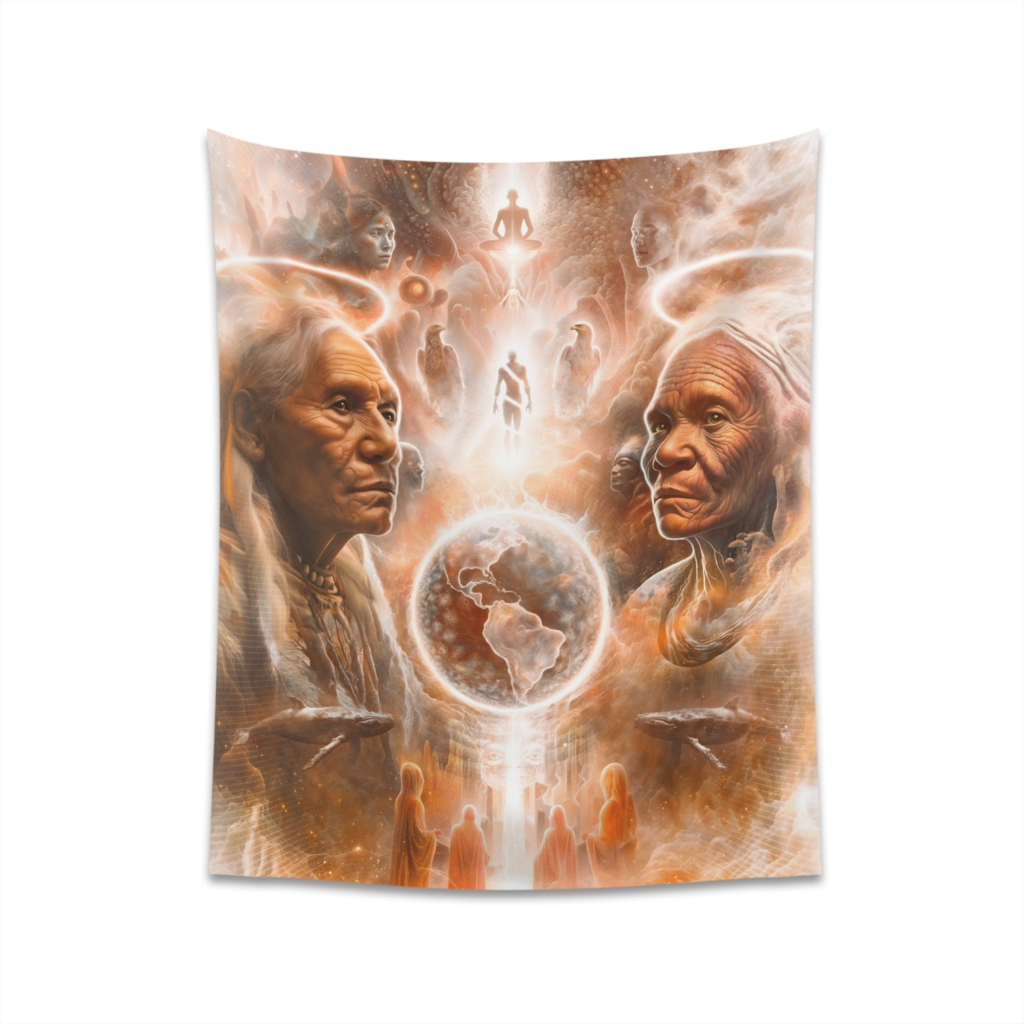 "GUARDIANS" Printed Wall Tapestry