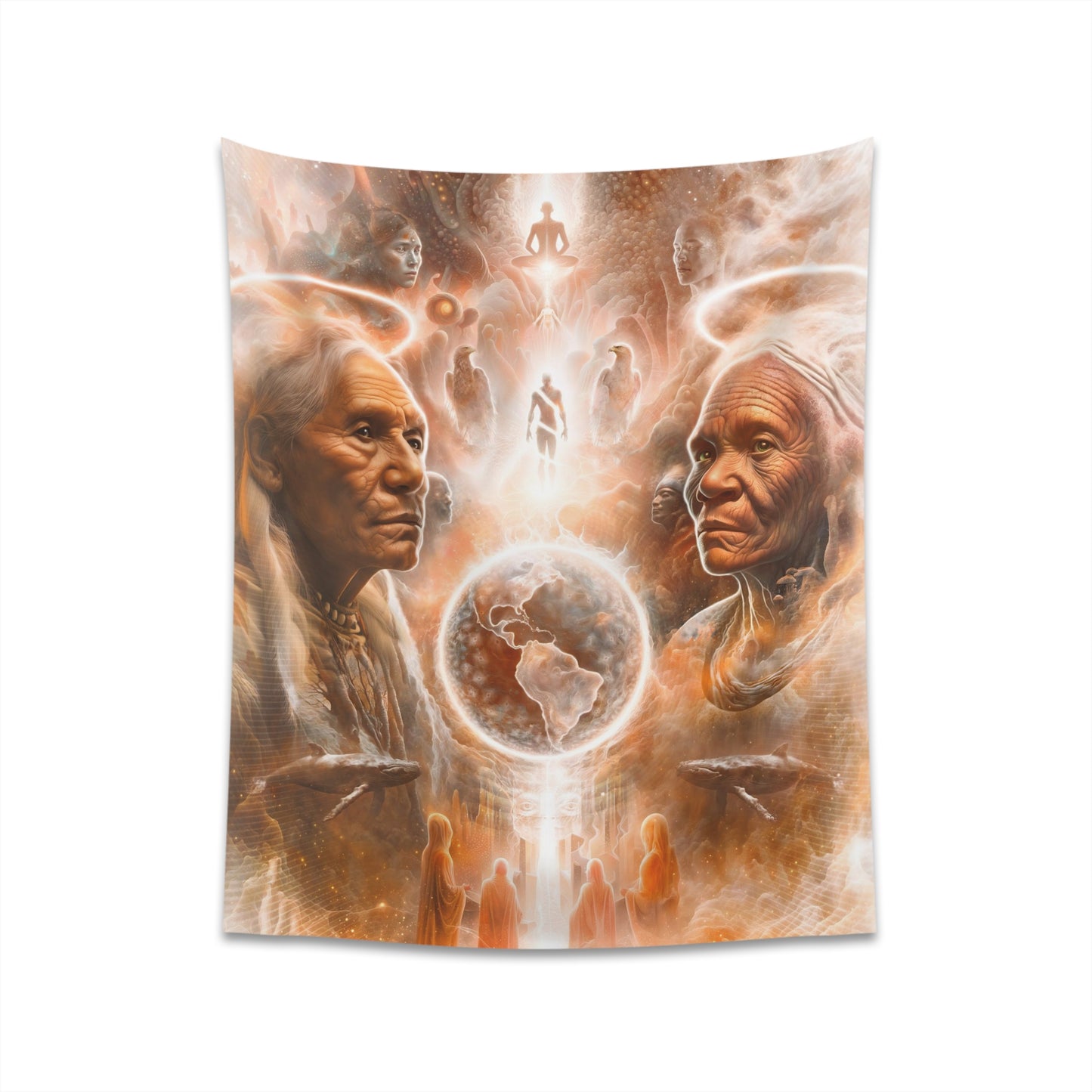 "GUARDIANS" Printed Wall Tapestry