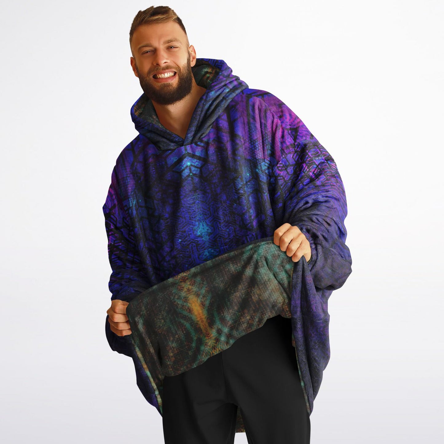 GEOTEX - Reversible Snug Hoodie - AOP copy copy