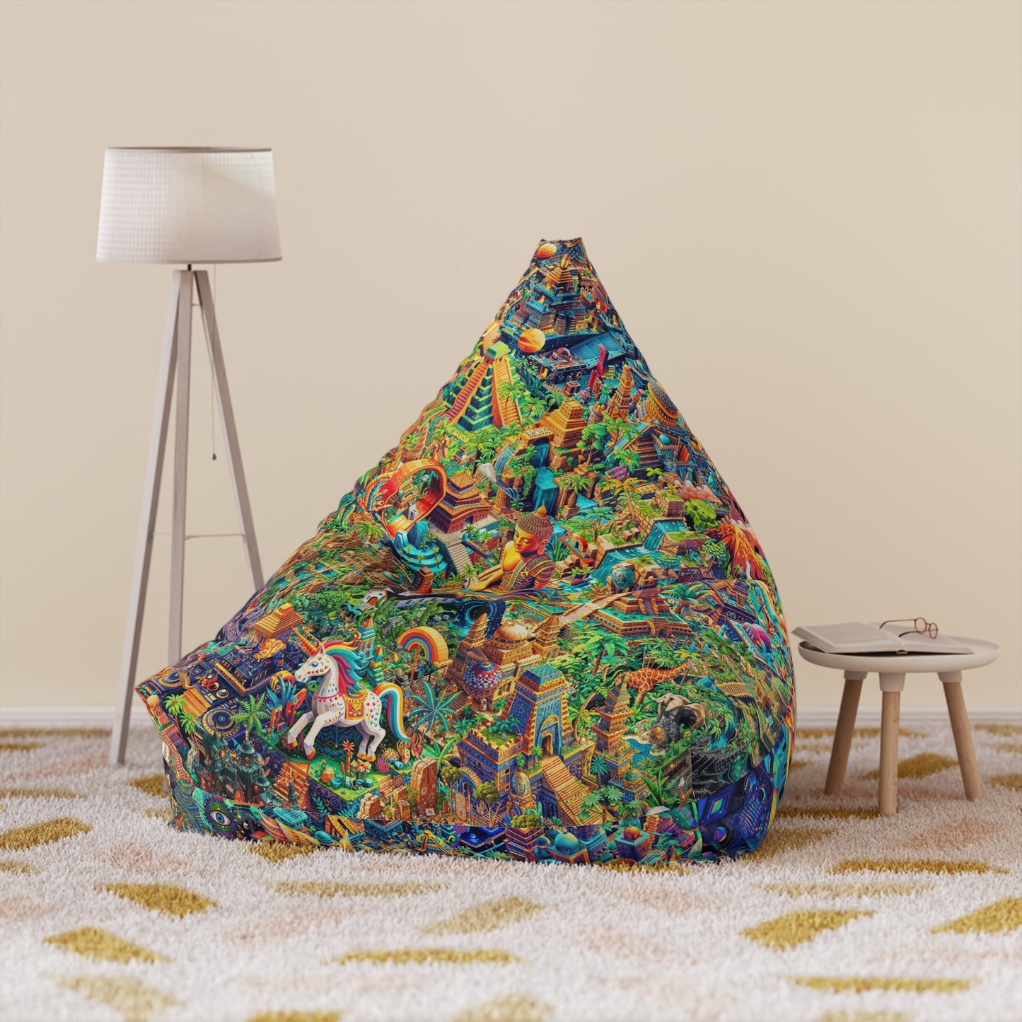 "Wild Eye Kandy" Bean Bag Chair Cover