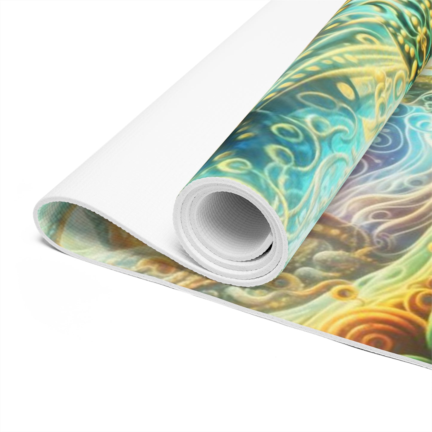 "ETERNAL INFLECTION" Foam Yoga Mat