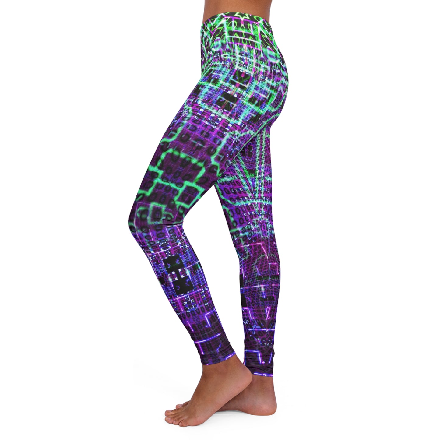 "AYATEK" Women's Casual Spandex Leggings (AOP)