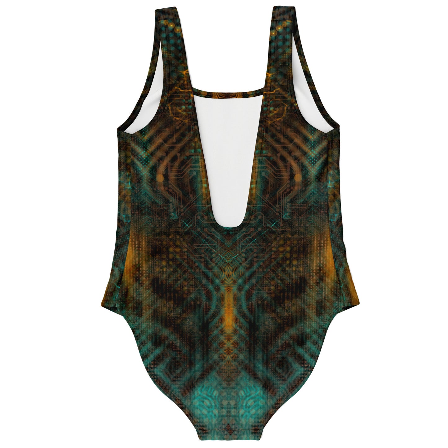 "Exynonoeme" One-Piece Swimsuit - AOP