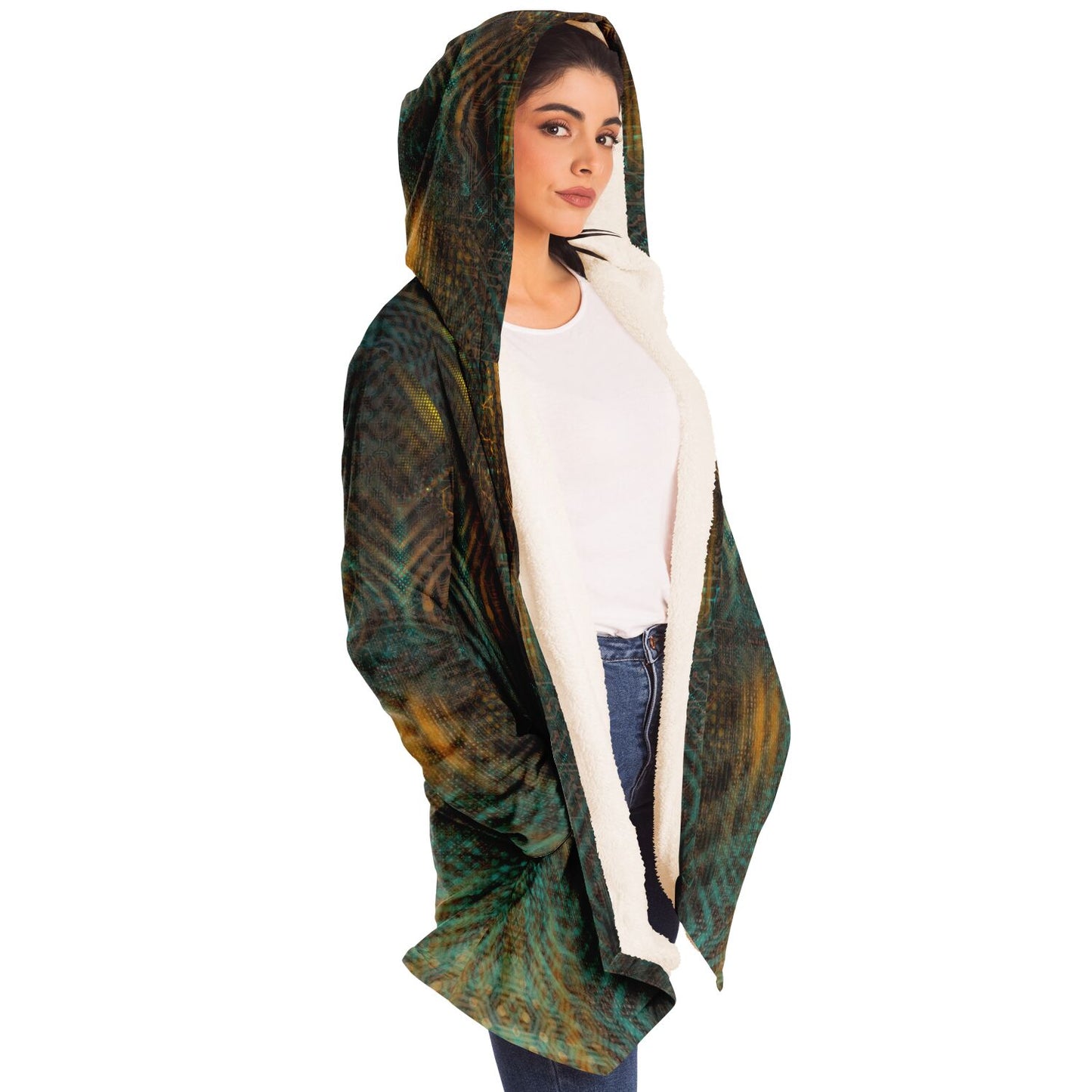 TEX 2 - Microfleece Cloak - AOP