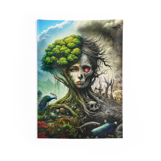 "ECO DICHOTOMY" Indoor Wall Tapestries