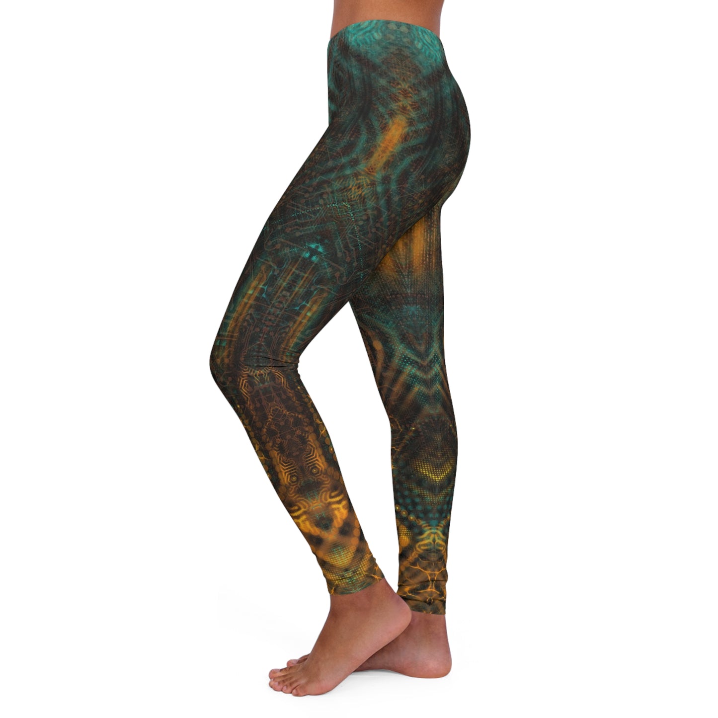 Copy of "AYATEK" Women's Casual Spandex Leggings (AOP)