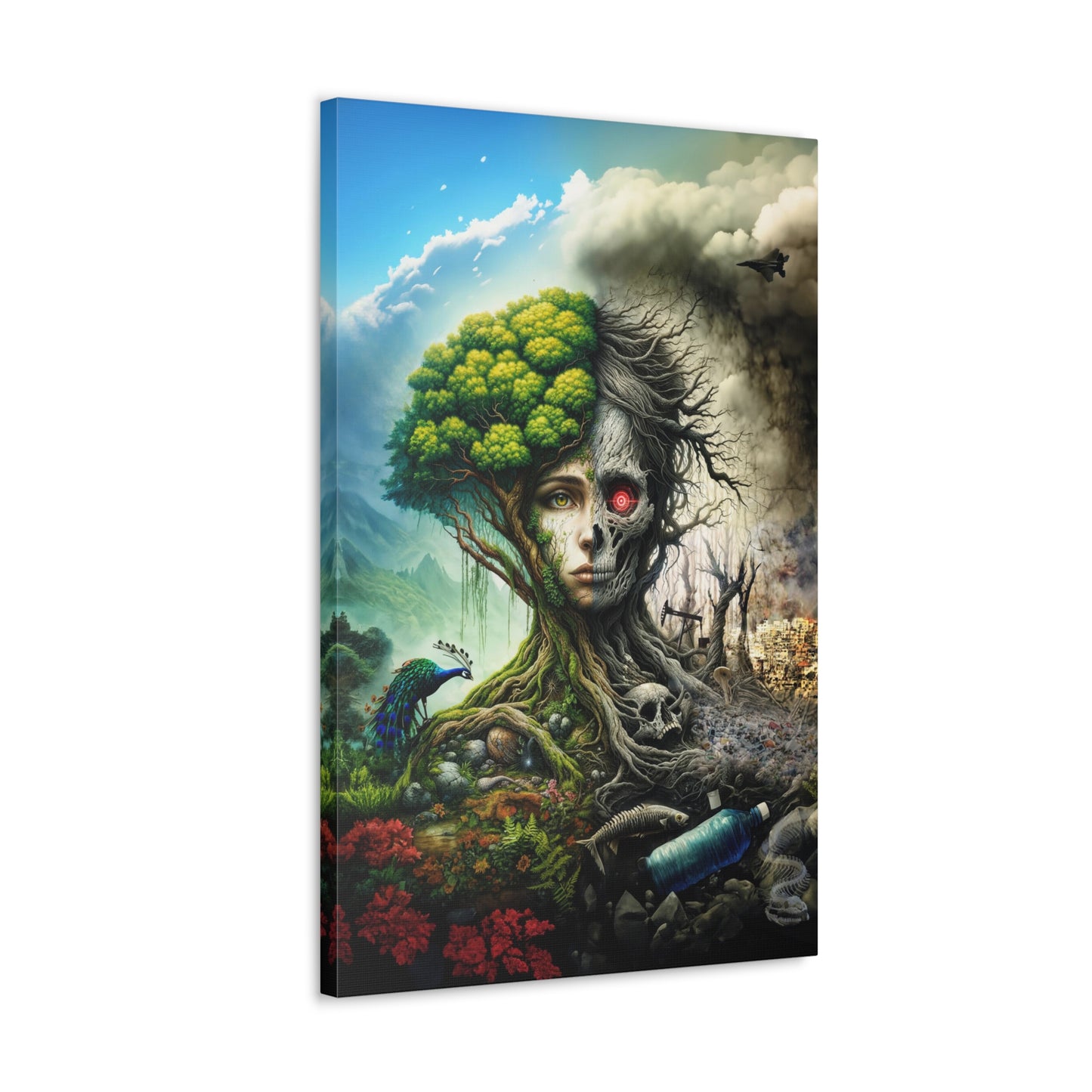 "ECO DICHOTOMY" Canvas Gallery Wraps