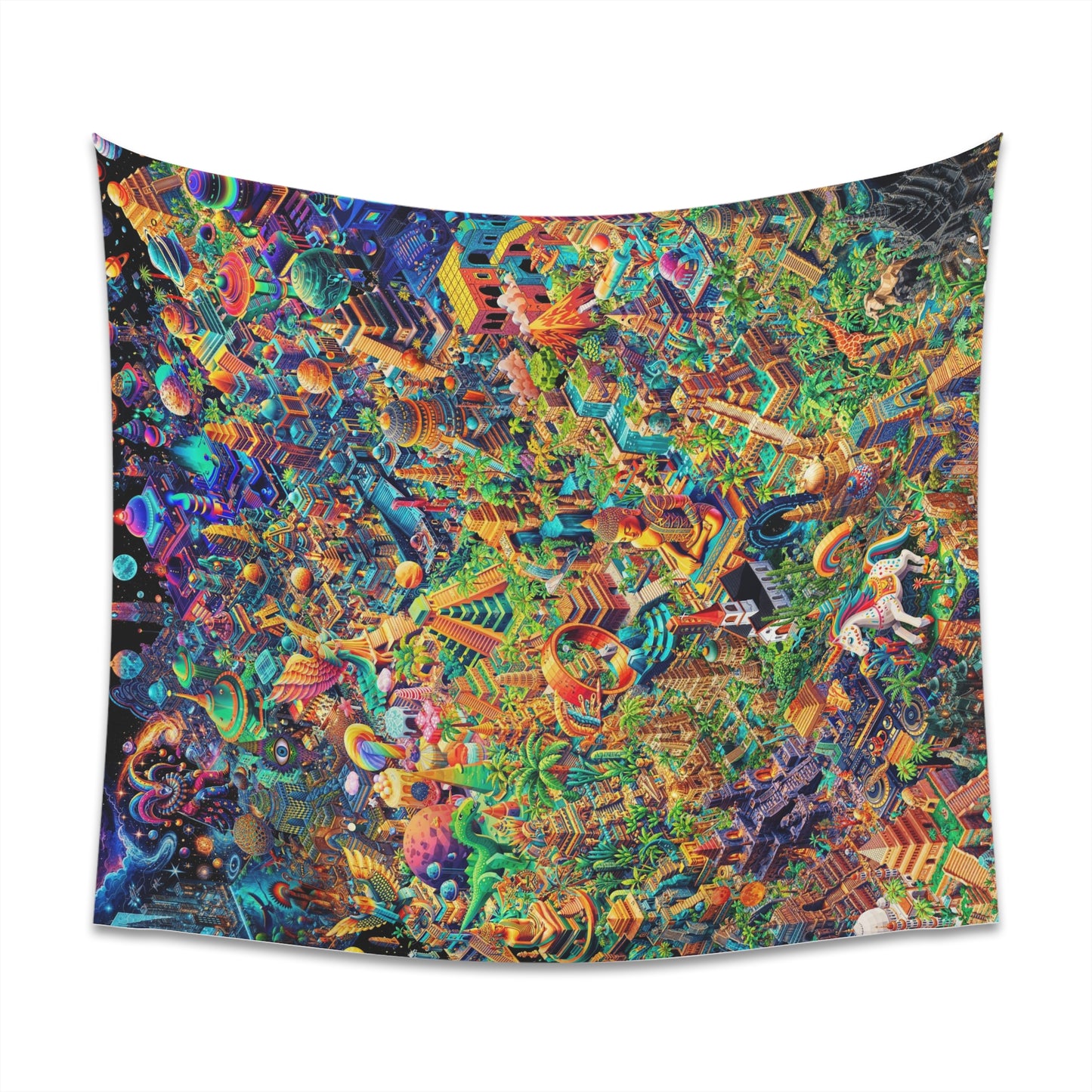 "Wild Eye Kandy" Printed Wall Tapestry