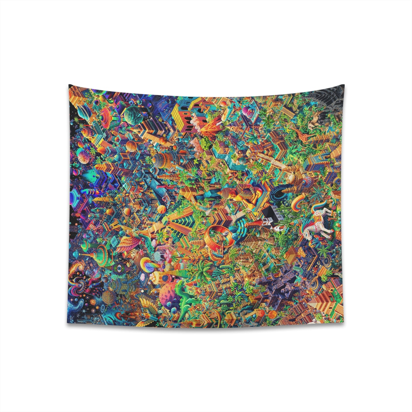 "Wild Eye Kandy" Printed Wall Tapestry