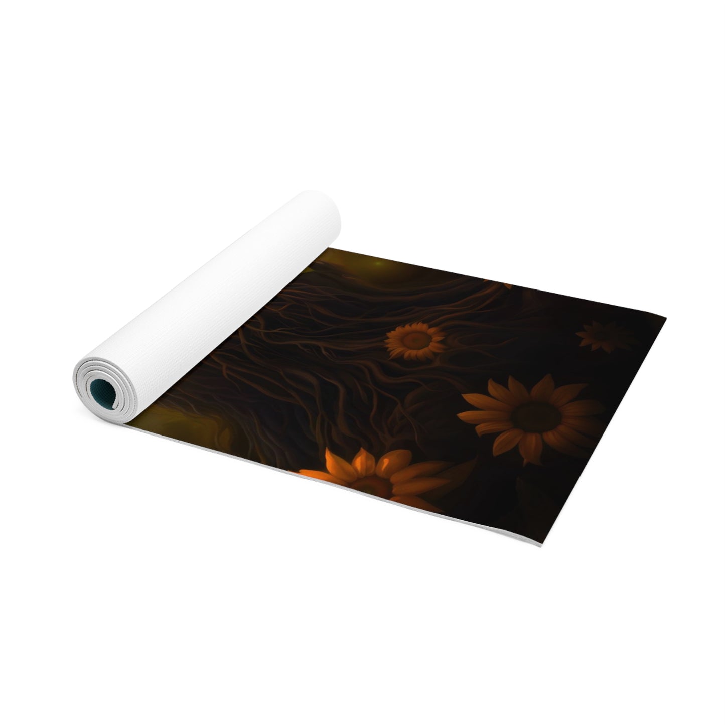 "LIFE IS A FLOWER" Foam Yoga Mat