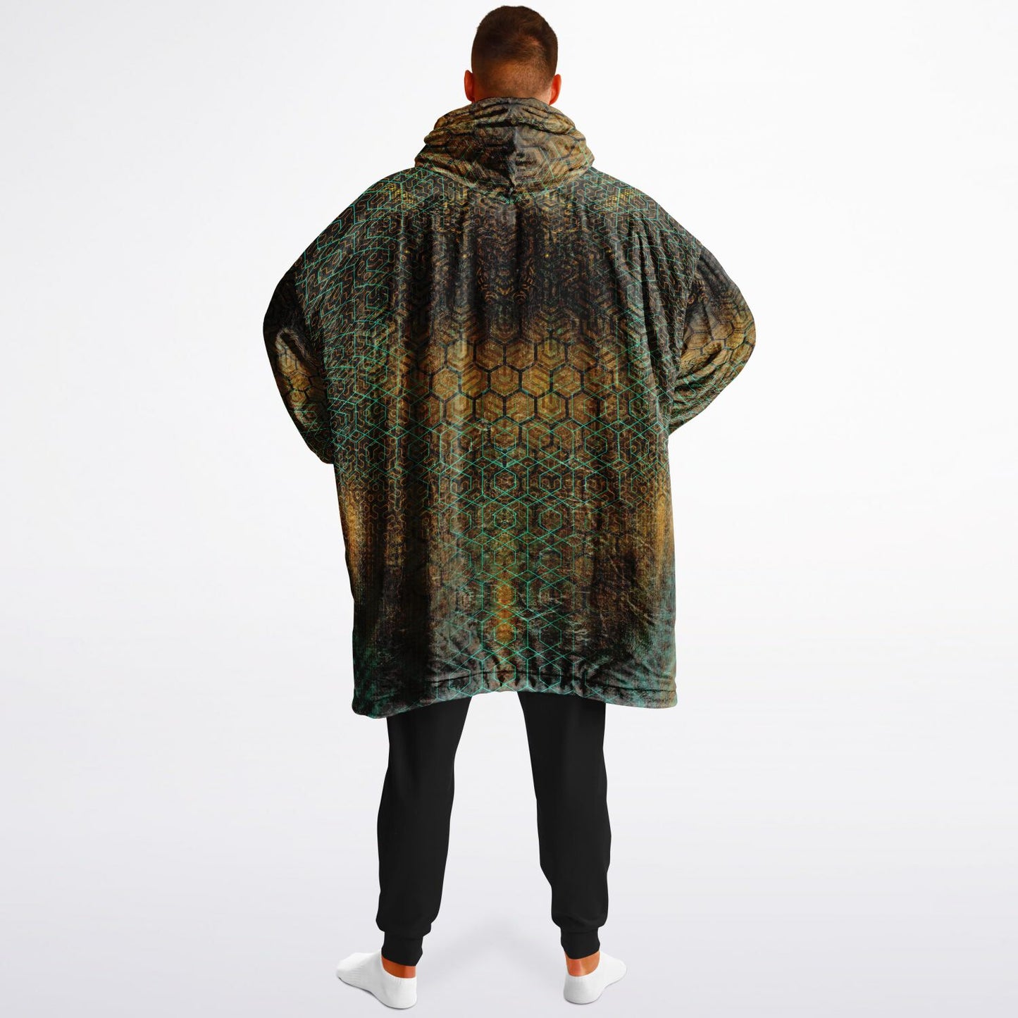 GEO - PSYCHEDELIC WONDERLAND - Reversible Snug Hoodie - AOP