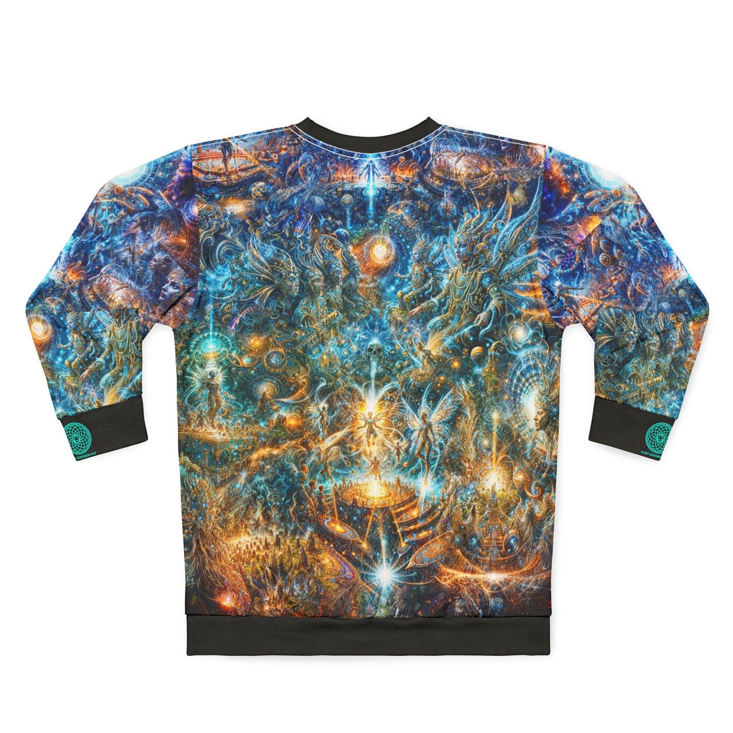 "Genesis of the Cyber Pantheon - The Dawn of Singularity" Sweatshirt