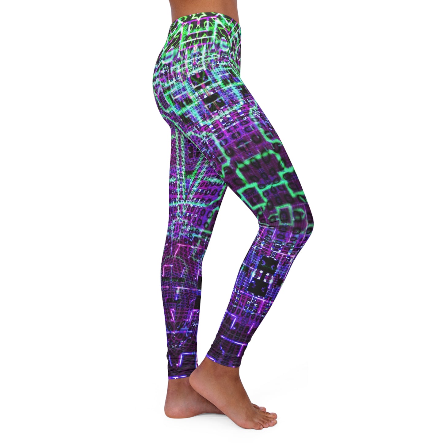 "AYATEK" Women's Casual Spandex Leggings (AOP)