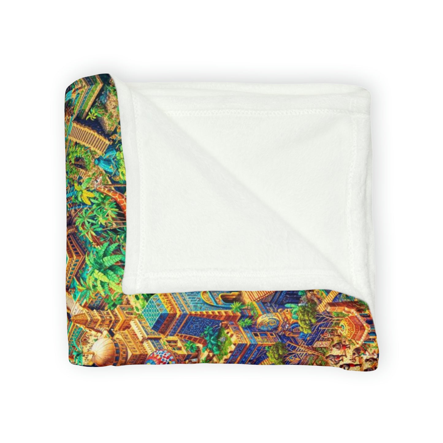 "Wild Eye Kandy" Soft Polyester Blanket