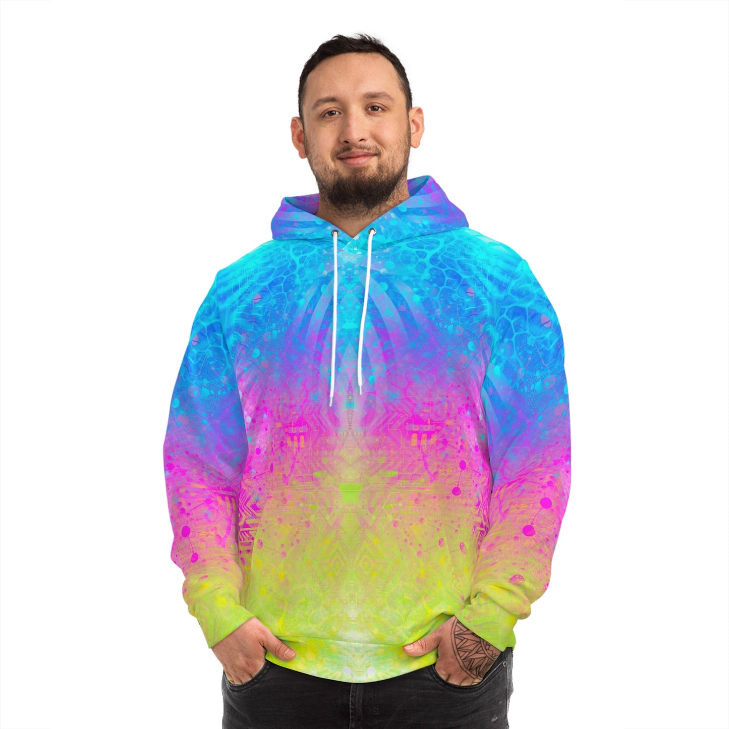 Gradient - Fashion Hoodie (AOP)