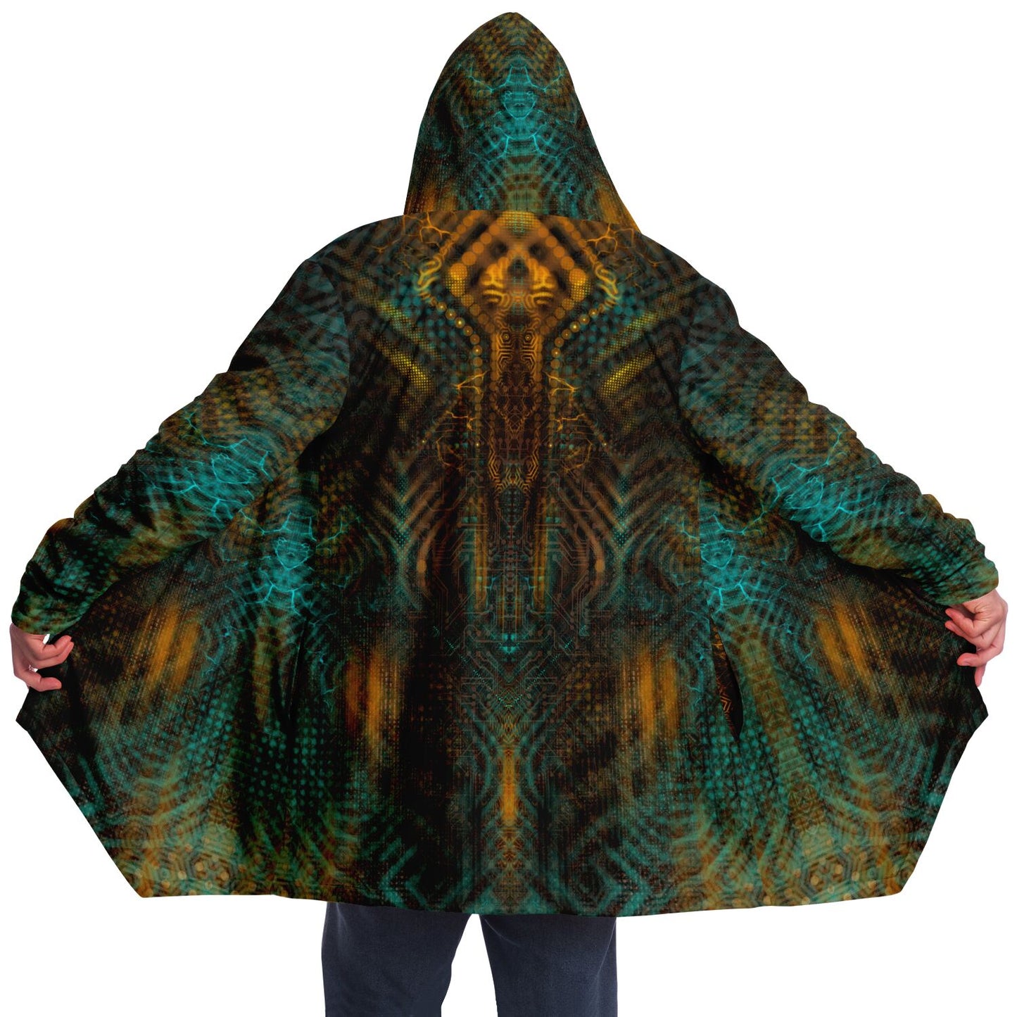 TEX 2 - Microfleece Cloak - AOP