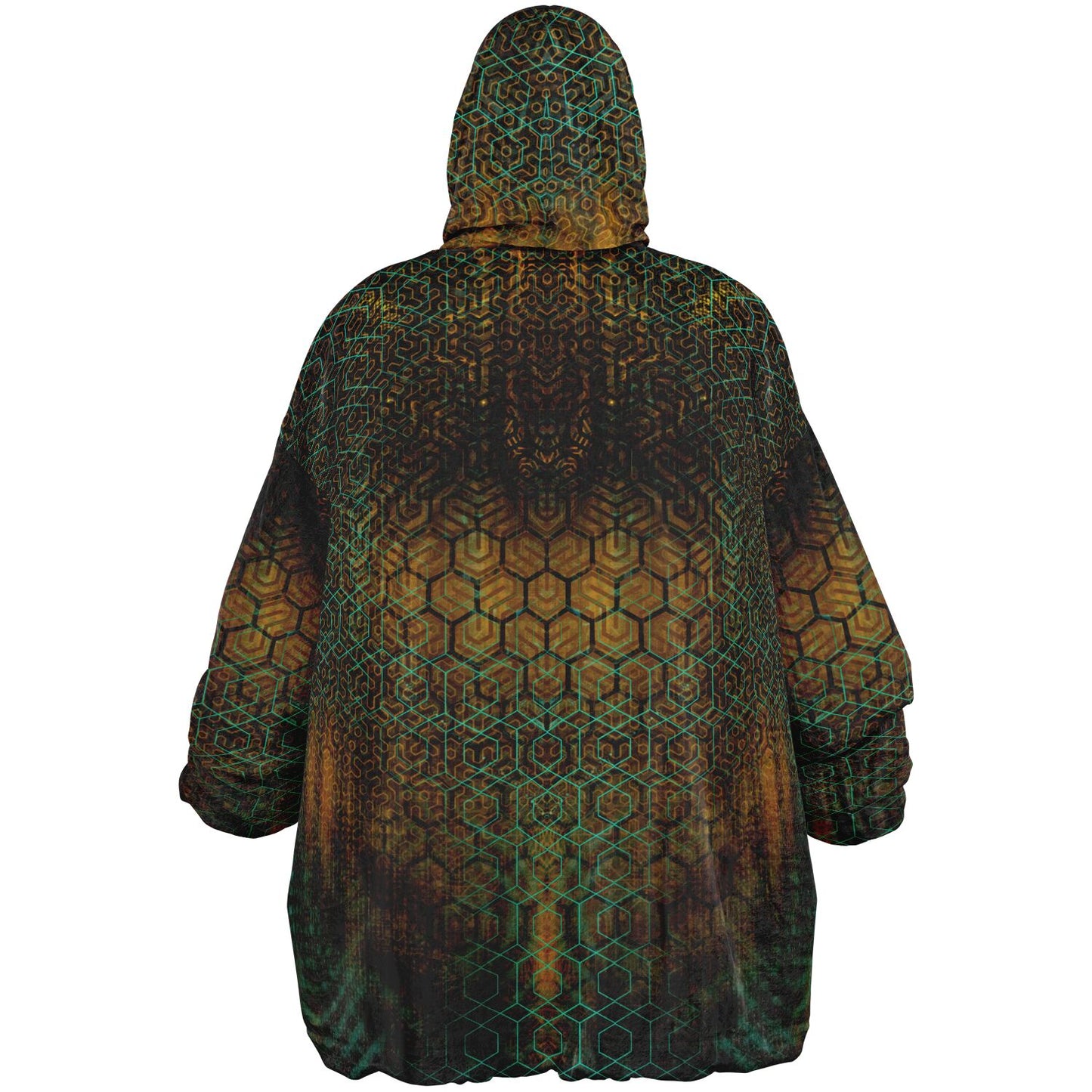 GEO - PSYCHEDELIC WONDERLAND - Reversible Snug Hoodie - AOP