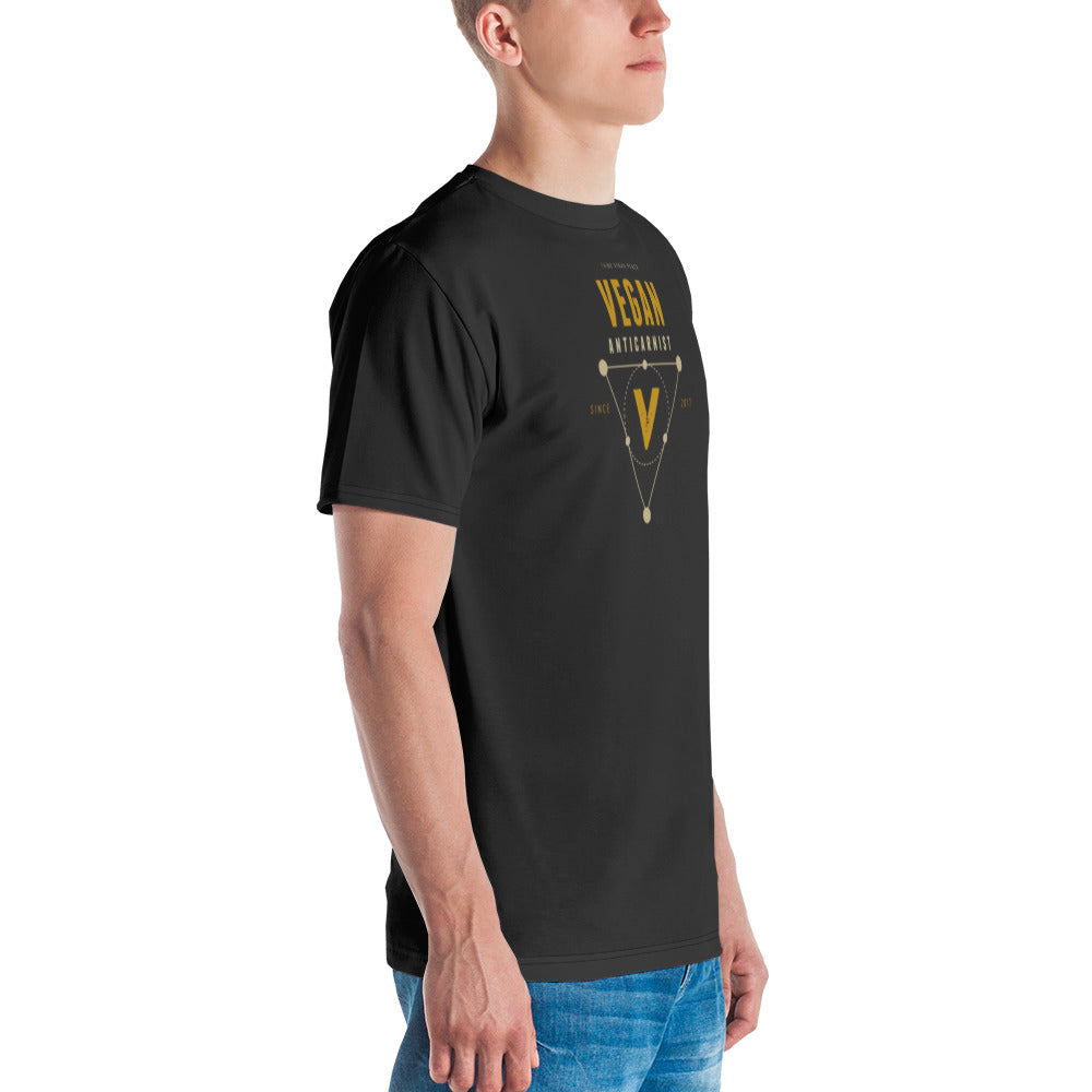 "VEGAN V" Men's t-shirt