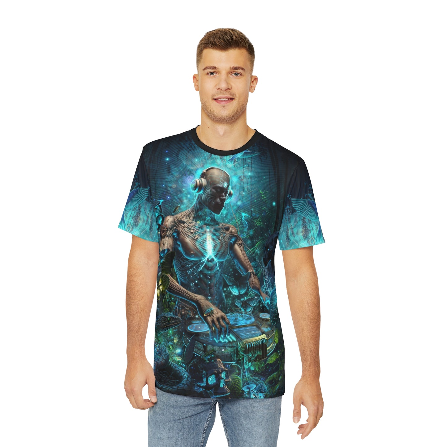 "BIOSONIC" Men's Polyester Tee (AOP)