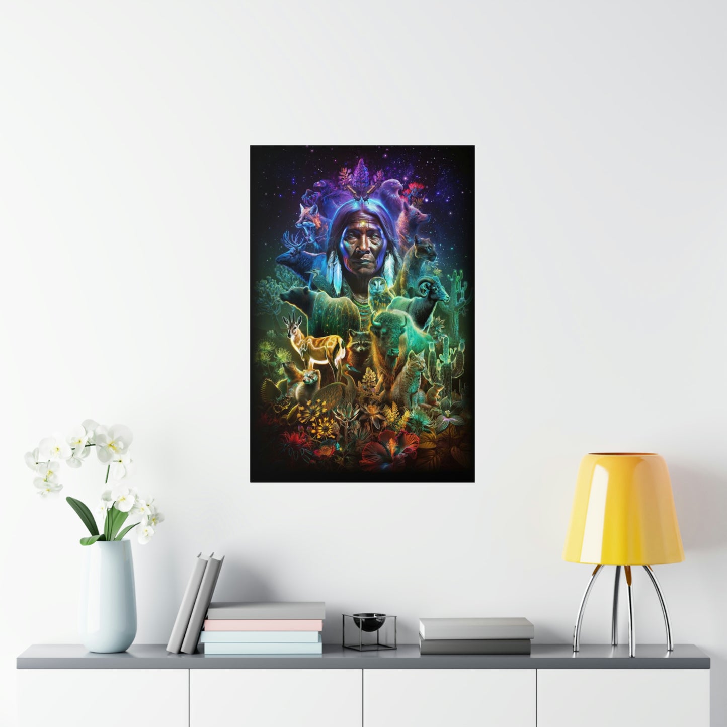 "GREAT SPIRIT" Premium Matte Vertical Posters